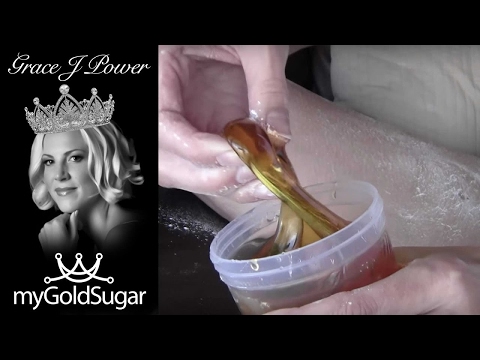 Sugar Waxing Legs at Home Part 7 - Inner Thigh (Does it hurt?)