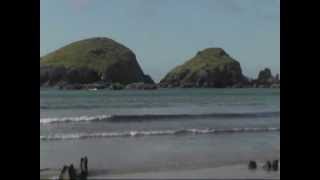 preview picture of video 'La Playa de Porcía al atardecer'