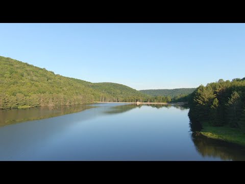 DJI Mavic 2 Zoom - Gilbert Reservoir in Bradford, Pa - Aerial Footage - June 2020