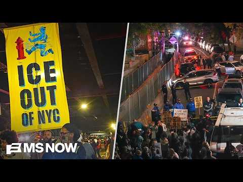 ICE agent shoots father with 5-year-old in back seat, igniting NYC backlash