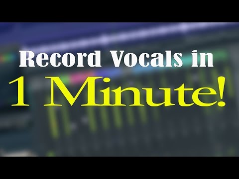 How to Record Vocals in FL Studio 12