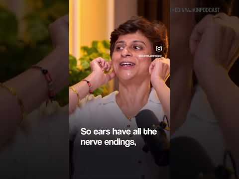 This ear exercise can help you release stress!