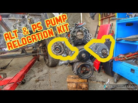 ICT Billet Alternator & Power Steering Pump Relocation Kit Install **LS 4.8 5.3 5.7 6.0 6.2**
