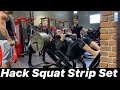 HACK SQUAT DROP SET | IFBB Pro Cody Montgomery at Mi40 Gym | December 2019