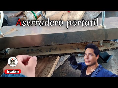 aserradero de madera casero como hacer el tuyo