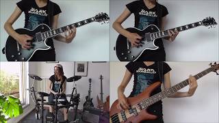 Dark Tranquillity - Misery&#39;s Crown - Guitar, Bass and Drum Cover