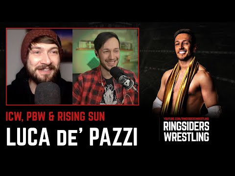 Luca de' Pazzi on which wrestlers influence him, Paxxo, wrestling in ICW & WXW