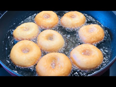 HOMEMADE DONUTS without DONUT CUTTER