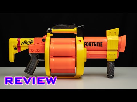 [REVIEW] Nerf Fortnite GL | 6-ROUND GRENADE LAUNCHER!?