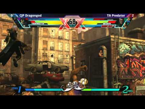 UMVC3 EMP CJP Dragongod vs TA Predator - Curleh Mustache 5 Stream 2