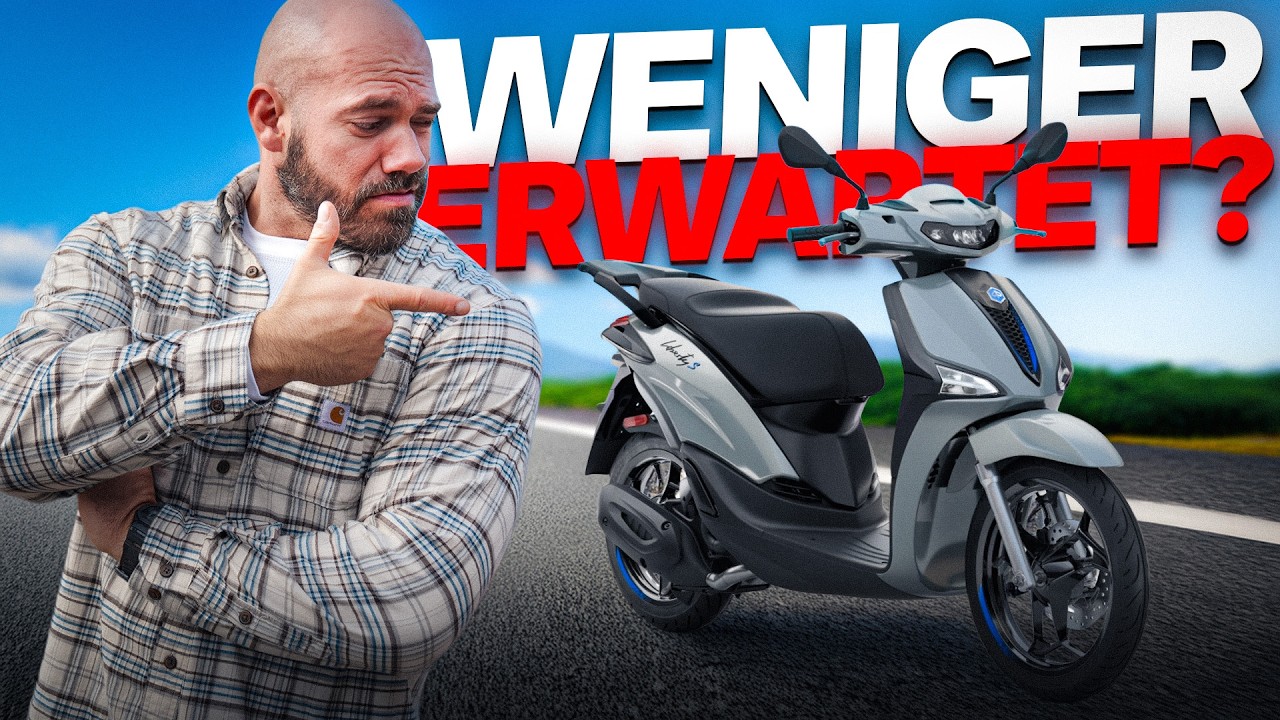 PIAGGIO LIBERTY S 125 CCM 2025 ROLLER TEST