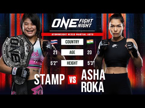 Stamp Fairtex vs Asha Roka full fight
