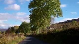 preview picture of video 'Autumn Drive To Balnaguard Perthshire Scotland'