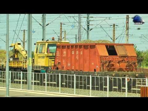 UAM215-055 cu Vagoane de Piatra/with Rock Wagons in Gara Arad Station - 26 June 2017