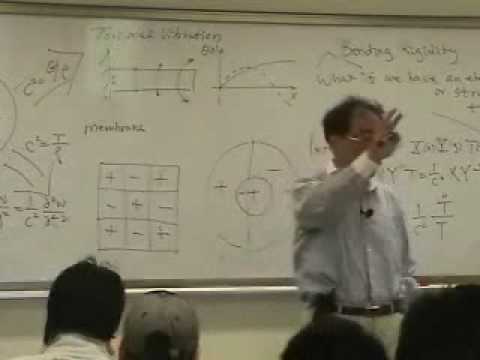[Lecture 26-4: Vibration of Beam] Mechanical Vibration by Prof. Yang-Hann Kim at KAIST