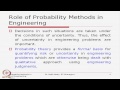 Probability Methods in Civil Engineering Course