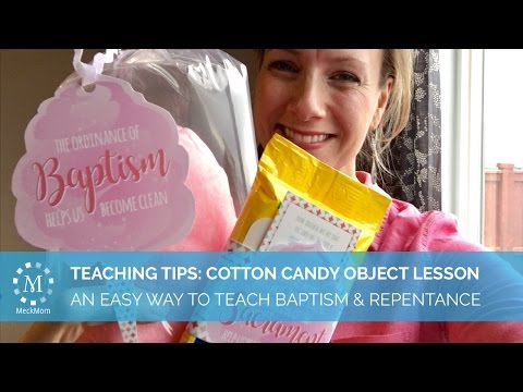 Lds Baptism Talk Object Lesson