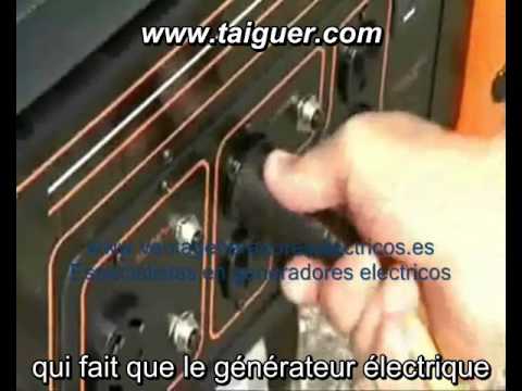 comment demarrer groupe electrogene