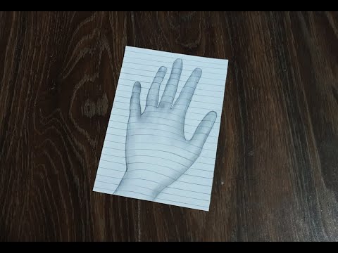 3D Hand Drawing/ Optical Illusion