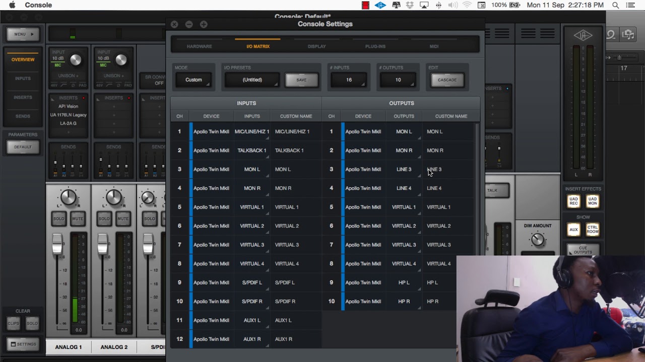 UAD Apollo Twin Mk2 Talkback Mic in Logic Pro X (TUTORIAL)