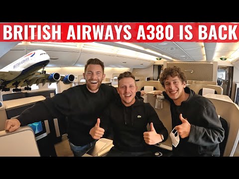 BRITISH AIRWAYS A380 - THE SUPER JUMBO IS BACK!