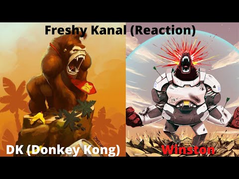 THE OG VS THE SMART ONE!! Donkey Kong vs Winston | Freshy Kanal | |Reaction|