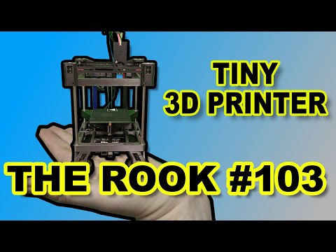 Building the Rook a 3d printed 3d printer