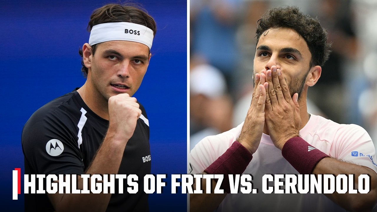 UPSET BID 😱 No. 9 Taylor Fritz vs. No. 24 Francisco Cerundolo | Full Match Highlights | 2026 US Open