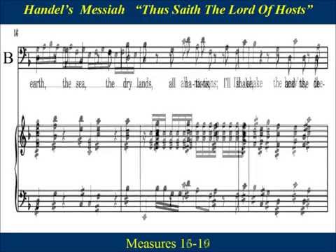 5- Handel Messiah Part 1 - Thus Saith The Lord - Bass