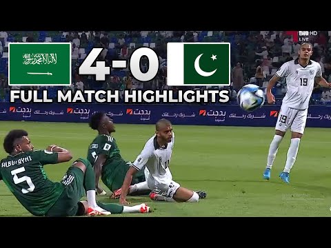 Pakistan vs Saudi Arabia Full Match Highlights - Pakistan vs Saudi Arabia Live FIFA World Cup 2026