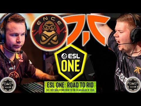 Allu ON FIRE!🔥🔥 🇫🇮 ENCE vs 🇸🇪 Fnatic BEST MOMENTS - Dust2 - ESL One: Road to Rio 2020