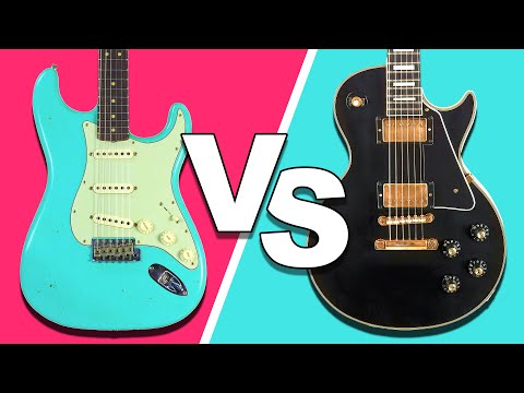 Fender Stratocaster vs. Gibson Les Paul - EPIC BATTLE