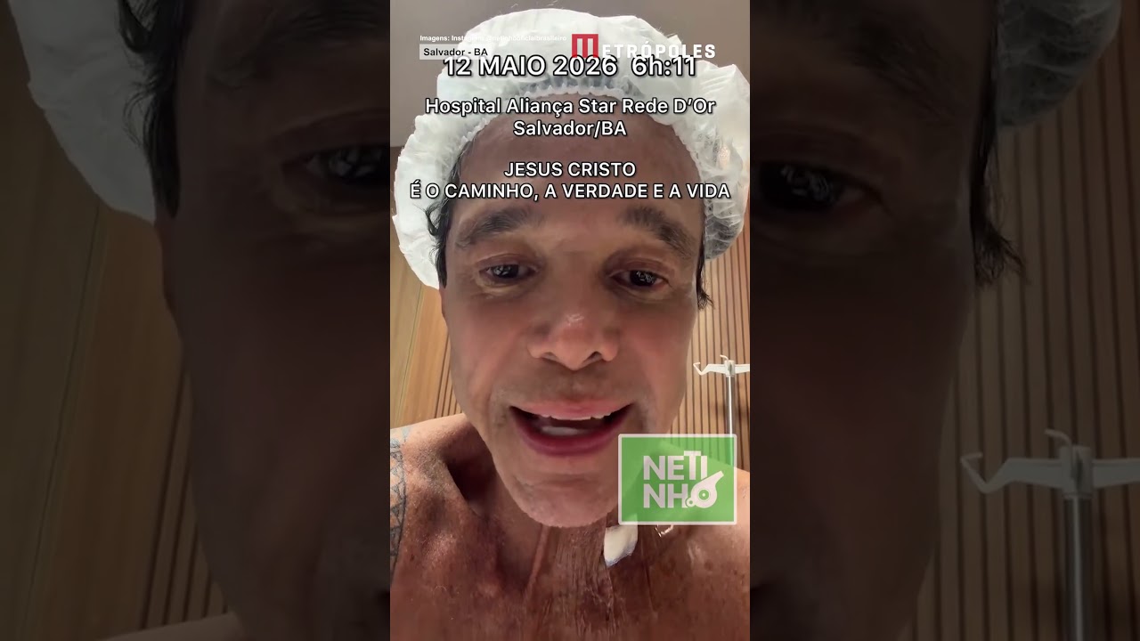 "Seguirei ao lado de Jesus", desabafa Netinho após retorno do câncer