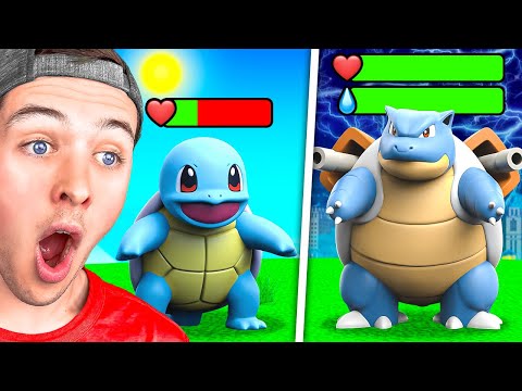 Evolving BABY POKEMON into GOD POKEMON in Monster Trainer 3d