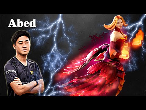 Abed - Lina Midlane | Dota 2 7.28c Gameplay