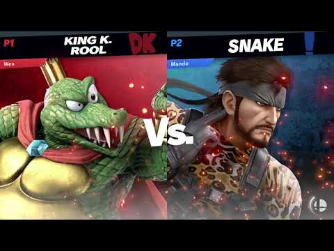BC | Wes (K. Rool) vs GS | Sunny (Snake) - Loser's Finals - Smash @ The Well 12/13/19