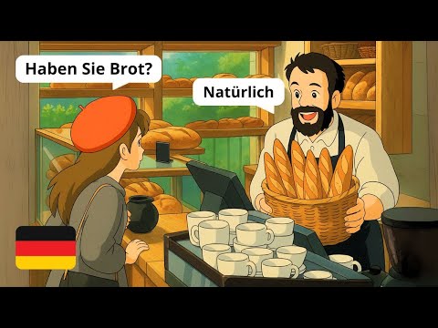 Simple German Conversations for Beginners | 5 Real German Dialogues (A1-A2)