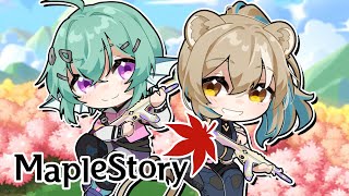 【MAPLESTORY】 Trying the new REN bunny class!! ♡ w/ @HazumiAileen