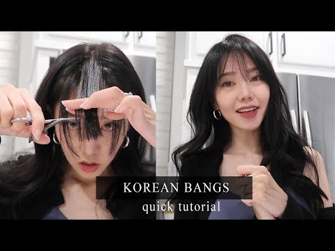 Wispy Bangs Haircut