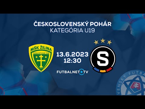 Československý pohár U19 (2023): MŠK Žilina - AC Sparta Praha