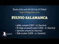 Tanda of the week 38-2013: Fulvio Salamanca ...
