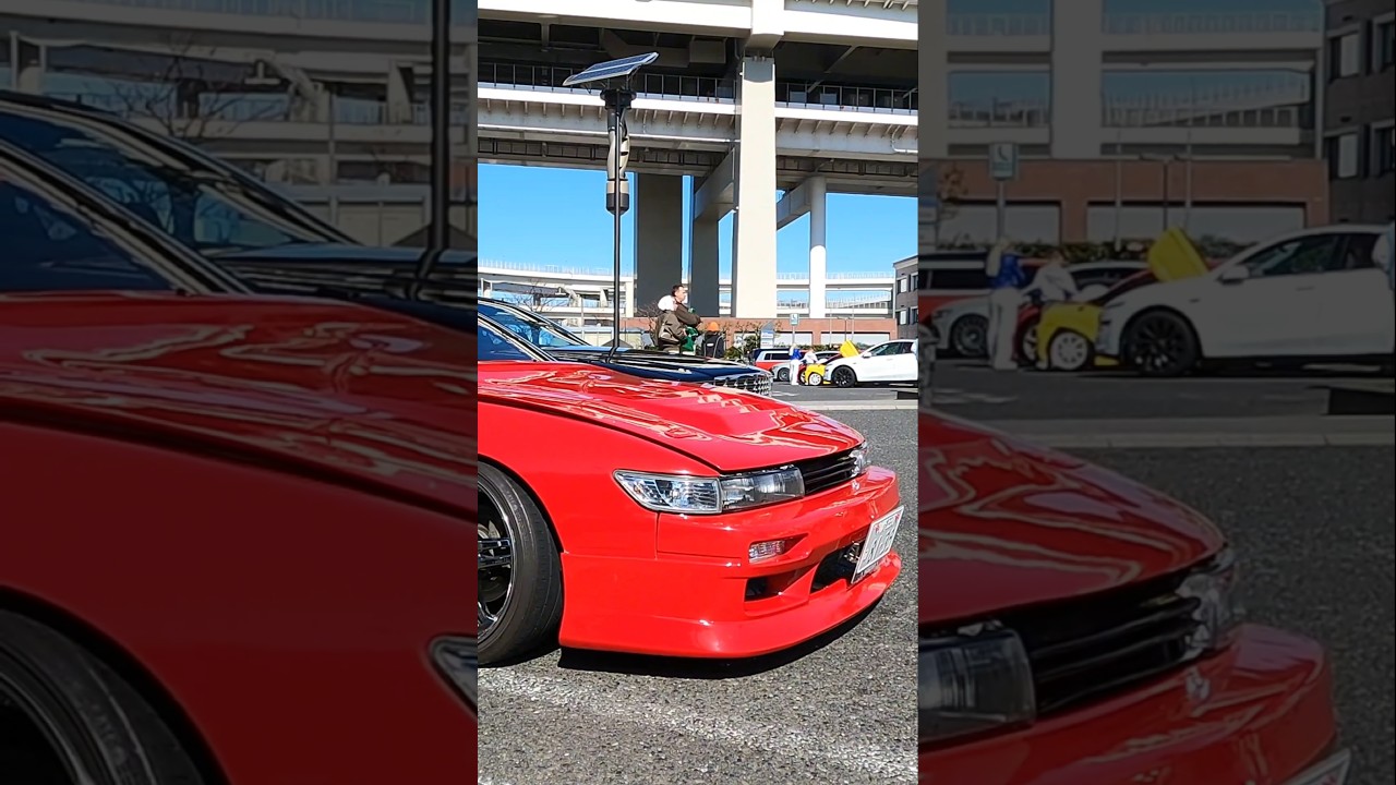 Some cars and places are simply timeless... #S13 #Silvia #SR20 #Schassis #daikokupa