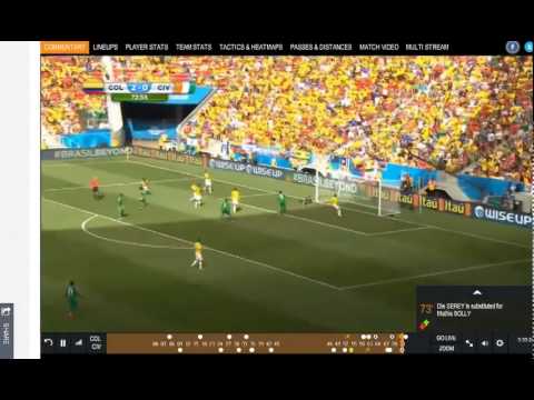 Colombia vs Cote D'ivoire Match Highlights and Goals ~ WORLD CUP 2014