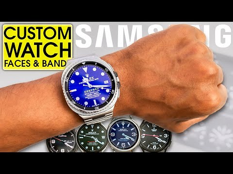 Galaxy Watch 8 Classic | So erhalten Sie benutzerdefinierte Zifferblätter [Rolex, Tudor & MEHR]