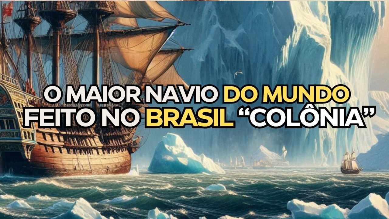 Como o BRASIL fabricava os MAIORES NAVIOS DO MUNDO?