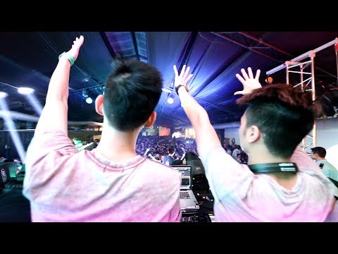 Nimbia & SlimV live at NYT Party 2014 Steve Aoki (FULL HD SET)