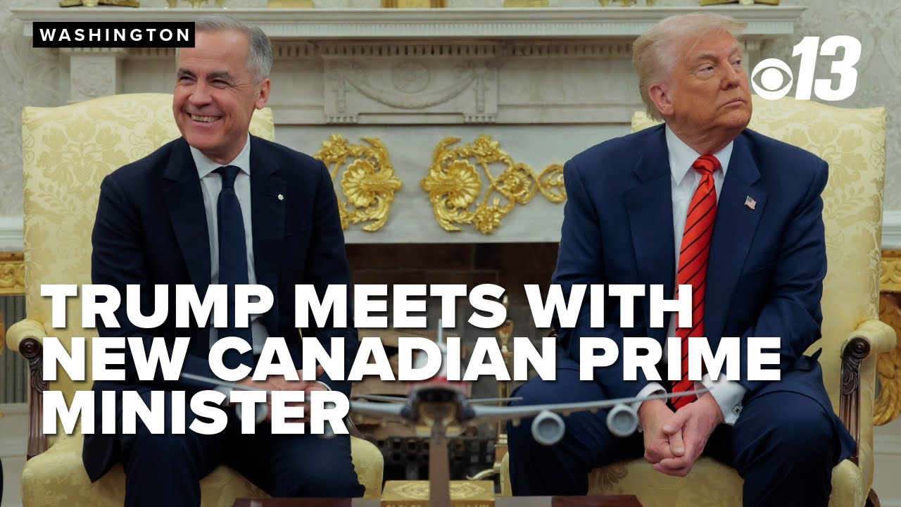 Trump, Carney faceoff in Oval Office leaves gaping differences on tariffs, 51st state