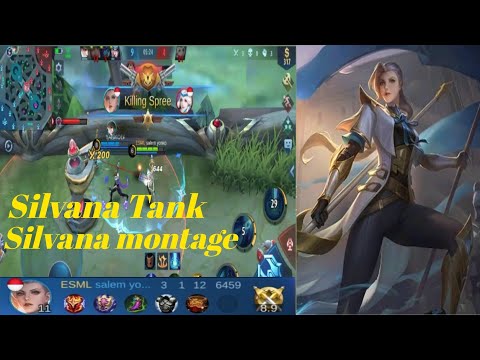 Silvana Tank Build! NonStop Roam & Gank! - Top Kampung by salem yonko - MLBB