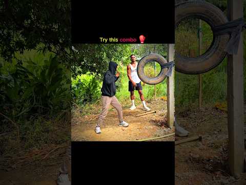 Try This Boxing Combo 🥊🔥Speed, timing aur footwork ko ek saath practice karo