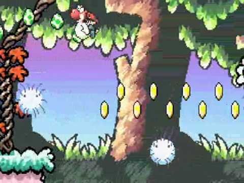 Yoshi's Island W1-7: Touch Fuzzy Get Dizzy (Perfect)